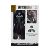 DC Multiverse The Batman Who Laughs Sketch Edition Gold Label 7-Inch Scale Action Figure - Entertainment Earth Exclusive