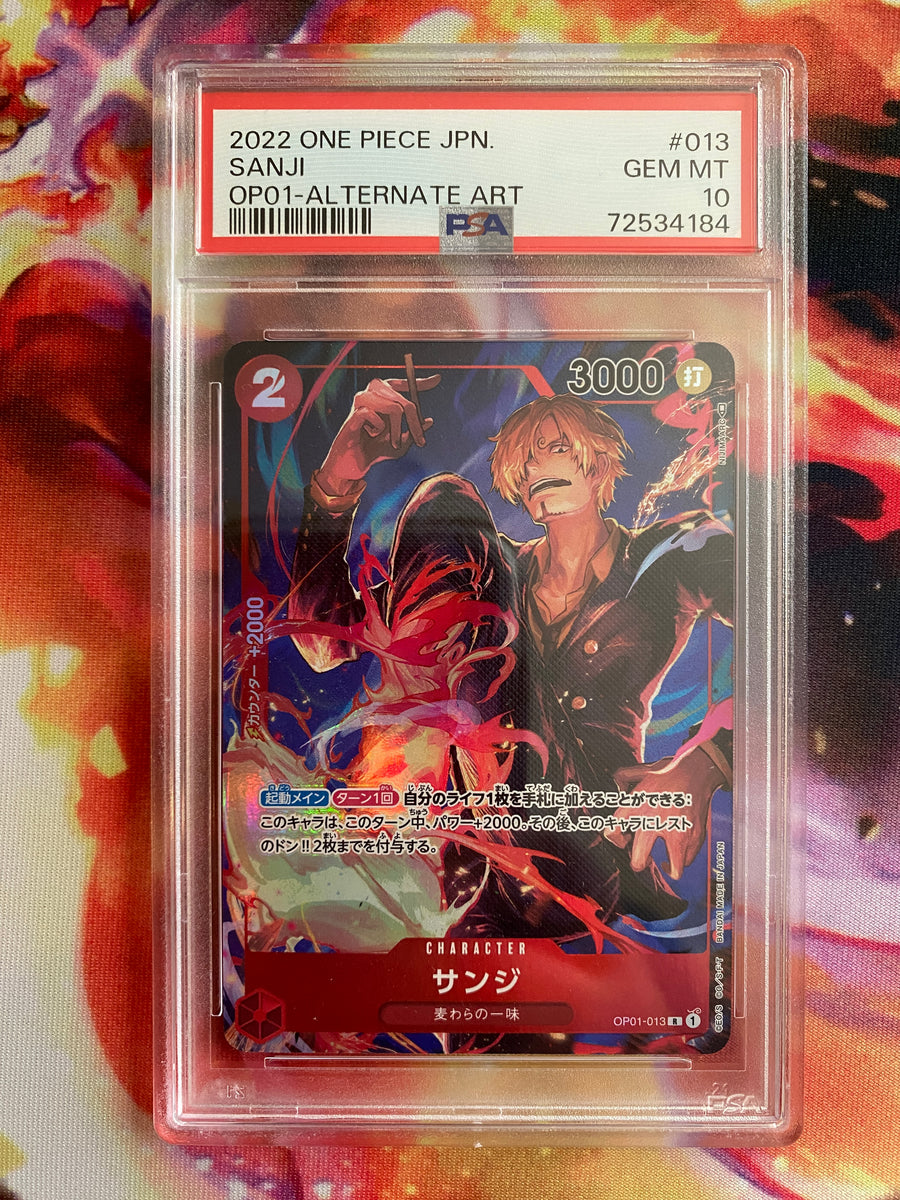 ONE PIECE TCG: SANJI GIFT COLLECTION 2023 OP01-013 PROMO ALTERNATE ALT  ART🔥