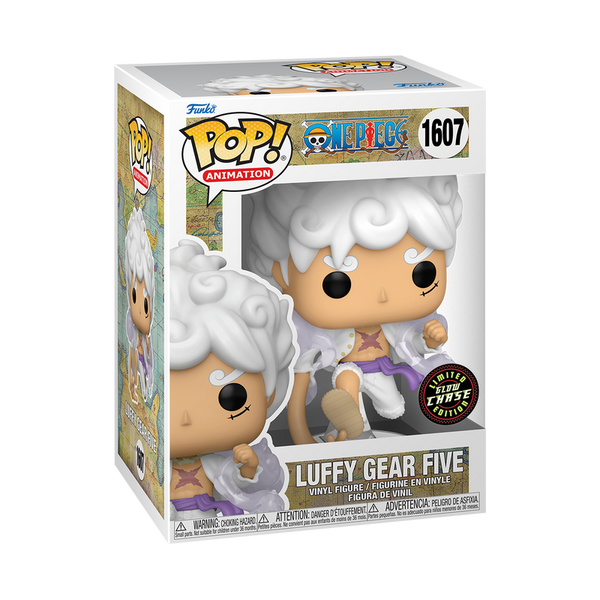 Chase Bundle: One Piece Luffy Gear Five Funko Pop! Vinyl Figure #1607