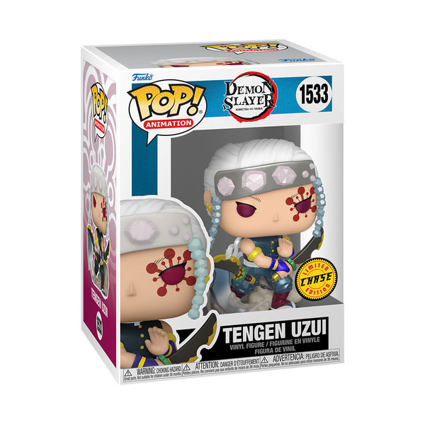 Chase Bundle: Demon Slayer Tengen Uzui Funko Pop! Vinyl Figure #1533