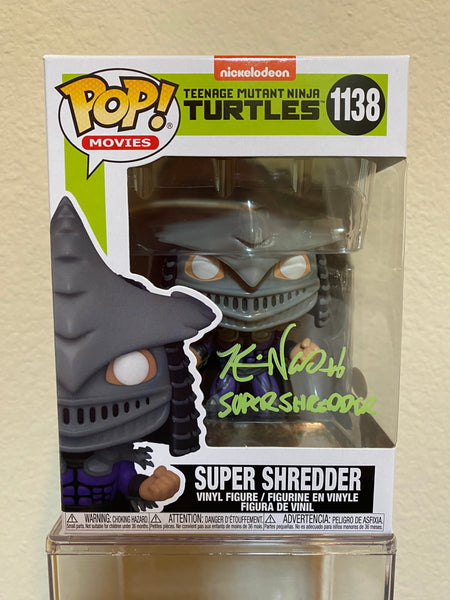 Super Shredder - Signed by Kevin Nash with JSA - Teenage Mutant Ninja Turtles