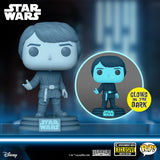 Star Wars: Return of the Jedi 40th Hologram Luke Glow-in-the-Dark Pop! Vinyl Figure - Entertainment Earth Exclusive
