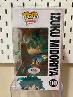 Izuku Midoriya - Signed by Justin Briner with PSA Certification - My Hero Academia