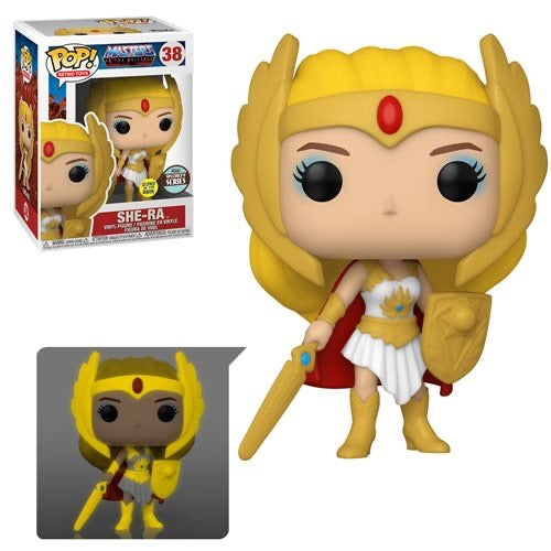 Masters of the Universe Classic She-Ra Glow in the Dark Pop! Vinyl Figure - Specialty Series