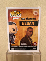 Negan #1158 Funko Pop Autographed by Jeffrey Dean Morgan "It's Negan" with JSA