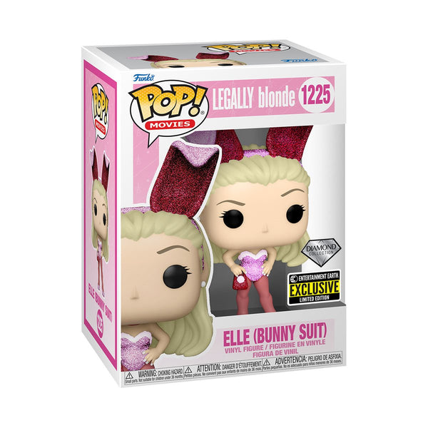 Legally Blonde Elle Woods Bunny Diamond Glitter Pop! Vinyl Figure – Entertainment Earth Exclusive