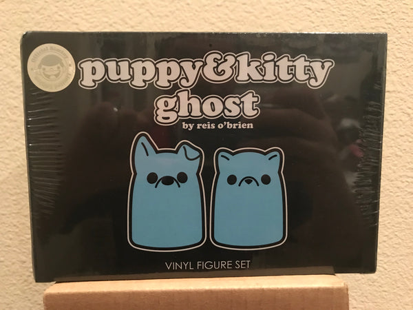 Puppy & Kitty Ghost - Blue Glow